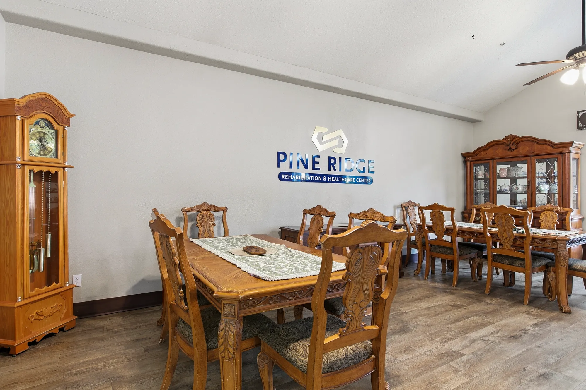 The dining room at Pine Ridge